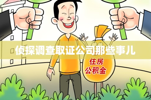 清流侦探调查取证公司那些事儿